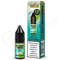 Minty Menthol Nic Salt E-Liquid by Bar Liq