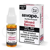 Mixed Berries E-Liquid by 88Vape Any Tank