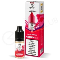 Mixed Berries Nic Salt E-Liquid by Crystal Clear