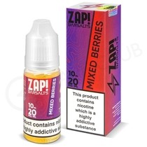 Mixed Berry Nic Salt E-Liquid by Zap Bar Salts