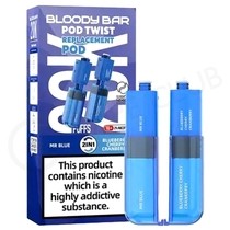 Mr Blue & Blueberry Cherry Cranberry Bloody Bar Ultra Twist 20K Refill Pack