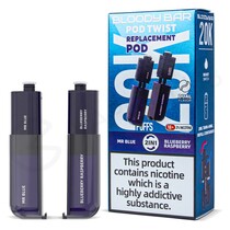 Mr Blue & Blueberry Raspberry Bloody Bar Pod Twist 20K Refill Pack