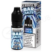 Mr Blue Nic Salt E-Liquid by Seriously Bar Salts