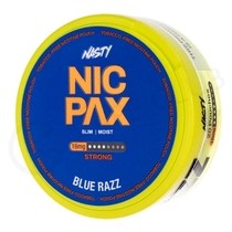 Nasty Pax Blue Razz Nicotine Pouches