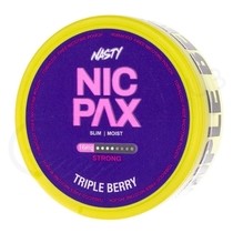 Nasty Pax Triple Berry Nicotine Pouches