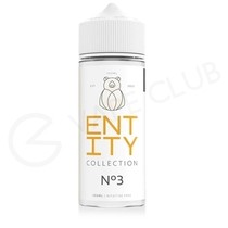 No 3 Shortfill E-Liquid by Entity 100ml