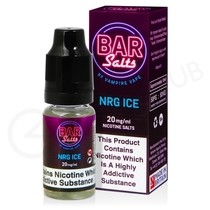 NRG Ice Nic Salt E-Liquid by Bar Salts