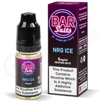 NRG Ice Nic Salt E-Liquid by Bar Salts