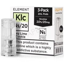 NS20 & NS10 Key Lime Cookie E-Liquid Pod by Element
