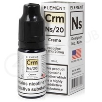 NS20, NS10 & NS5 Crema E-Liquid by Element