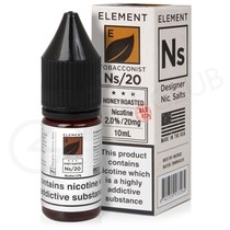 NS20, NS10 & NS5 Honey Roast Tobacco E-Liquid by Element