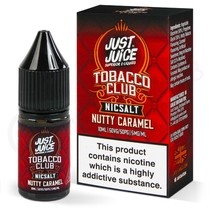 Nutty Caramel Tobacco Nic Salt E-Liquid by Just Juice