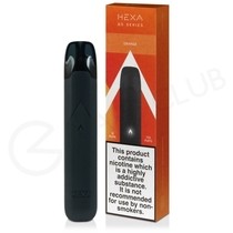 Orange Hexa Go Disposable Vape