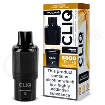 Orange Soda Avomi Cliq 6000 Puff Refill Pod