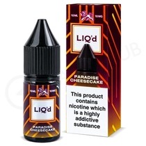 Paradise Cheesecake Nic Salt E-Liquid by Liq'd
