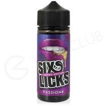 Passion8 Shortfill E-Liquid by Six Licks