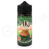 Peach & Blood Orange Shortfill E-Liquid by Pik'd 100ml