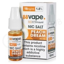 Peach Dream Nic Salt E-Liquid by 88Vape