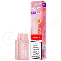 Peach Ice Lost Mary BM600 Prefilled Pods