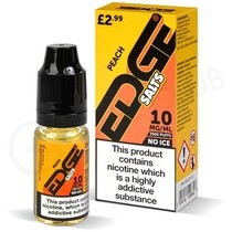 Peach Nic Salt E-Liquid by Edge Solid Fruit Bar Salts