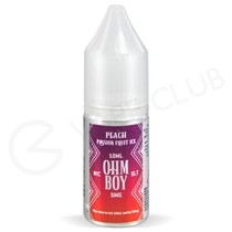 Peach Passion Fruit Ice Nic Salt E-Liquid by Ohm Boy SLT