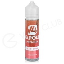 Peach Sours Shortfill E-Liquid by V4 Vapour Premium 50ml