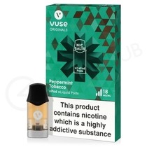Peppermint Tobacco Nic Salt ePod Prefilled Pod by Vuse