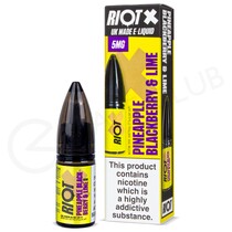 Pineapple Blackberry Lime Nic Salt E-Liquid by Riot X