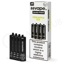 Pineapple Ice 88Vape Quad Prefilled Pods