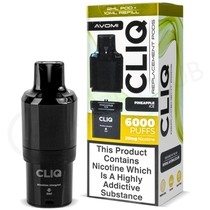 Pineapple Ice Avomi Cliq 6000 Puff Refill Pack