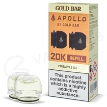 Pineapple Ice Gold Bar Apollo Prefilled Pods