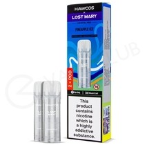 Pineapple Ice Hawcos x Lost Mary Crystal Pro Prefilled Pods