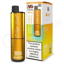 Pineapple Ice IVG 2400 Disposable Vape