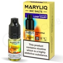 Pineapple Ice Nic Salt E-Liquid by Lost Mary Maryliq