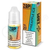 Pineapple Ice Nic Salt E-Liquid by Zap Bar Salts