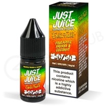 Pineapple, Papaya & Coconut Exotic Fruits E-Liquid by Just Juice 50/50