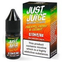 Pineapple, Papaya & Coconut Exotic Fruits Nic Salt E-Liquid by Just Juice