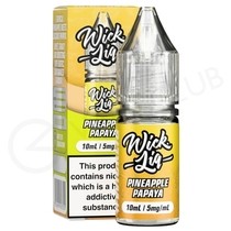 Pineapple Papaya Nic Salt E-Liquid by Wick Liq Bar Juice