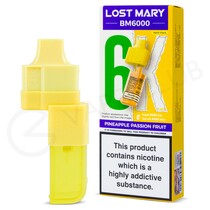 Pineapple Passion Fruit Lost Mary BM6000 Refill Pack
