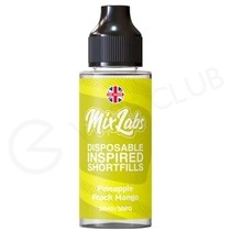 Pineapple Peach & Mango Shortfill E-Liquid by Mix Labs 100ml