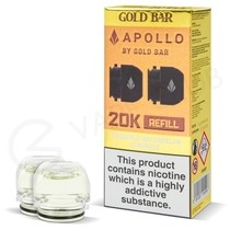 Pineapple Watermelon Lemonade Gold Bar Apollo Prefilled Pods