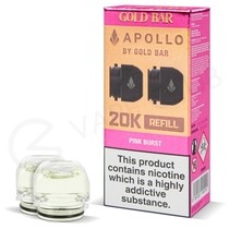 Pink Burst Gold Bar Apollo Prefilled Pods