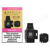 Pink Burst Gold Bar Apollo Replacement Pods