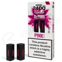 Pink Edition Vapes Bars Angel 2400 Prefilled Pods