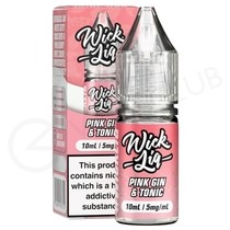 Pink Gin & Tonic Nic Salt E-Liquid by Wick Liq Bar Juice