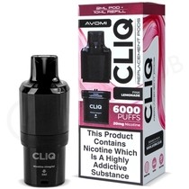 Pink Lemonade Avomi Cliq 6000 Puff Refill Pack