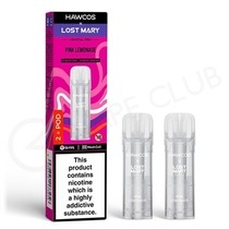 Pink Lemonade Hawcos x Lost Mary Crystal Pro Prefilled Pods