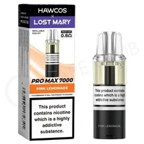 Pink Lemonade Hawcos x Lost Mary Pro Max 7000 Refill Pack
