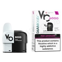 Pink Lemonade Vapes Bars Diamond 6000 Refill Pack