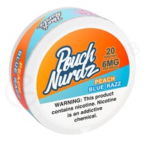 Pouch Nurdz Peach Blue Razz Nicotine Pouches